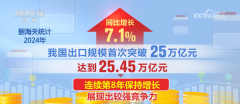 4385万亿元立异高！2024年我国外贸实现“三量”齐